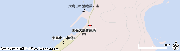 大分県佐伯市鶴見大字大島1025周辺の地図