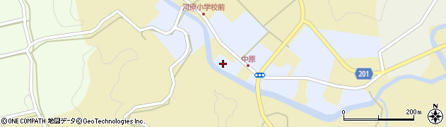 熊本県菊池市中原4759周辺の地図