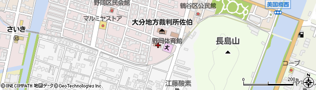渡町台地区公民館周辺の地図