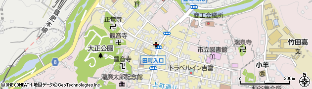 ヤノメガネ竹田店周辺の地図