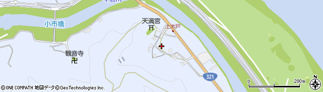 高知県四万十市山路周辺の地図