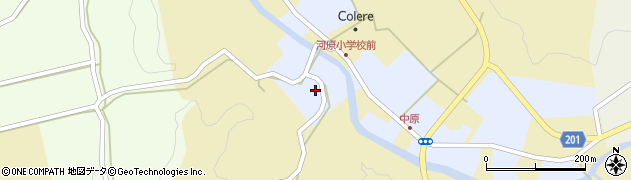 熊本県菊池市中原4497周辺の地図
