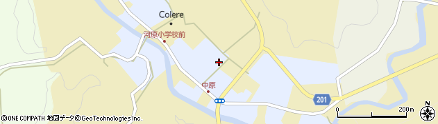 熊本県菊池市中原4717周辺の地図