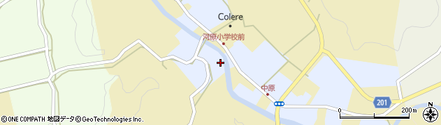 熊本県菊池市中原4470周辺の地図