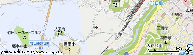 大分県竹田市会々2418-2周辺の地図