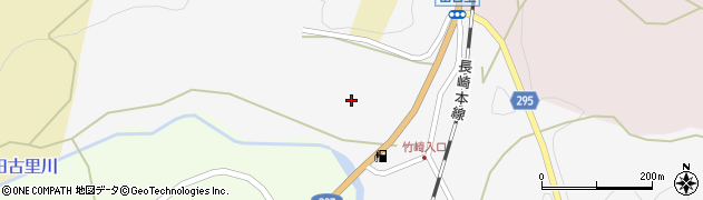 佐賀県太良町（藤津郡）田古里周辺の地図