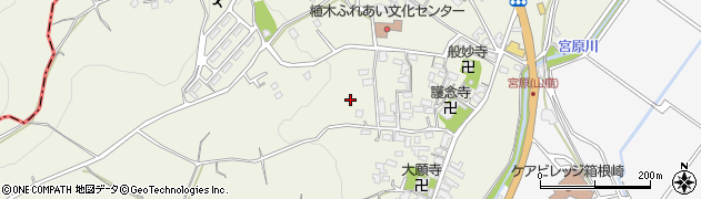 熊本県熊本市北区植木町宮原周辺の地図