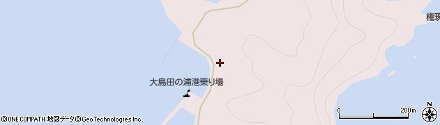 大分県佐伯市鶴見大字大島1081周辺の地図