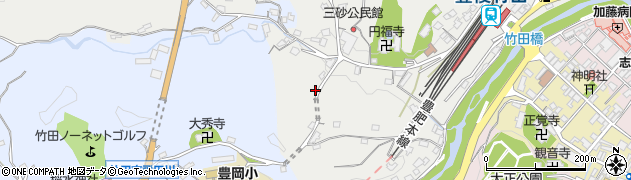 大分県竹田市会々2528-6周辺の地図