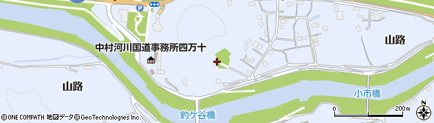 曽我神社周辺の地図