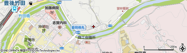大分県竹田市会々2184周辺の地図