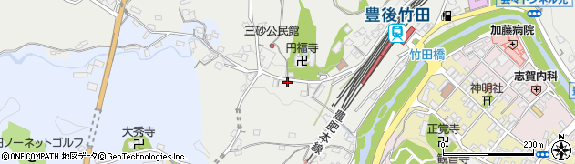 大分県竹田市会々2538周辺の地図