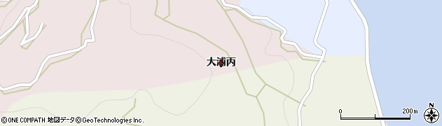 佐賀県太良町（藤津郡）大浦（丙）周辺の地図