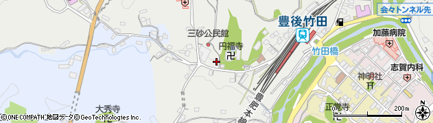 大分県竹田市会々2575-1周辺の地図