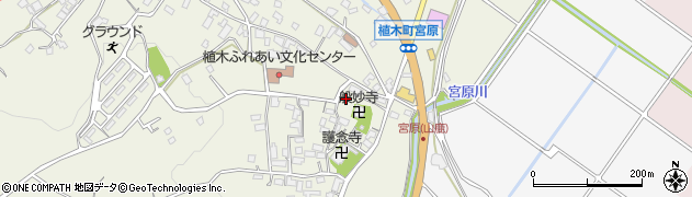 熊本県熊本市北区植木町宮原903周辺の地図