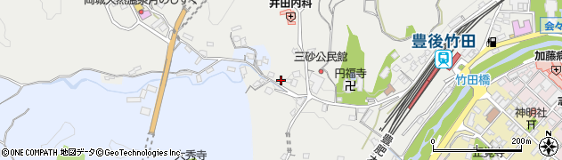 大分県竹田市会々2602周辺の地図