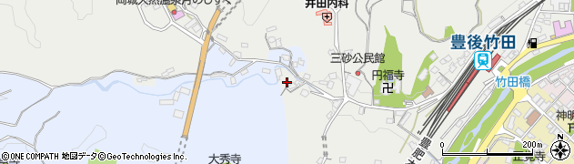 大分県竹田市会々2513周辺の地図