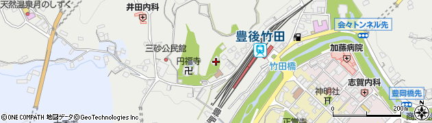 大分県竹田市会々2356周辺の地図