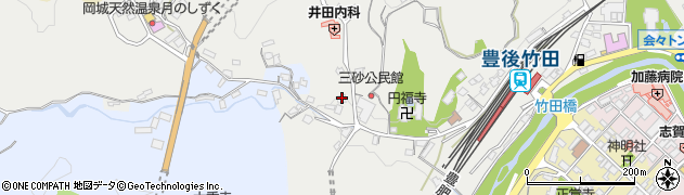 大分県竹田市会々2597-1周辺の地図