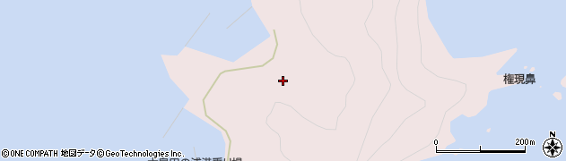 大分県佐伯市鶴見大字大島1113周辺の地図