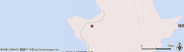 大分県佐伯市鶴見大字大島1103周辺の地図