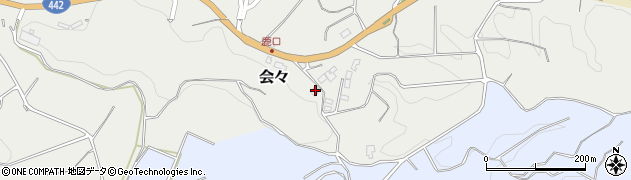 大分県竹田市会々3222周辺の地図