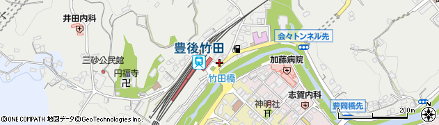 大分県竹田市会々2332周辺の地図