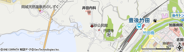 大分県竹田市会々2597-5周辺の地図
