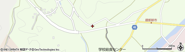 愛媛県南宇和郡愛南町緑乙618周辺の地図
