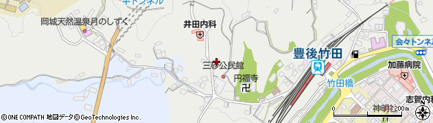 大分県竹田市会々2580周辺の地図