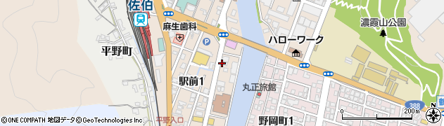 歌奈周辺の地図