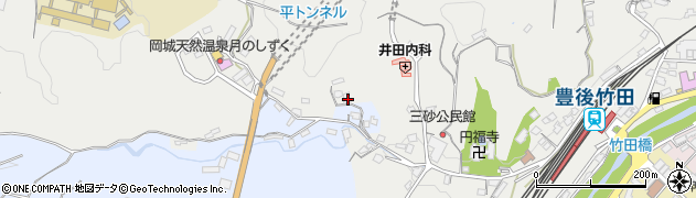 大分県竹田市会々3545-2周辺の地図
