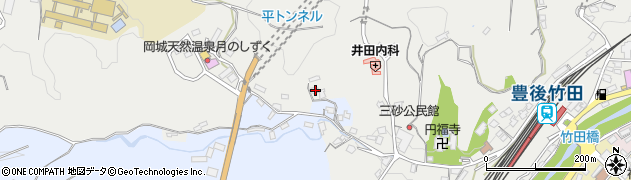 大分県竹田市会々3545周辺の地図
