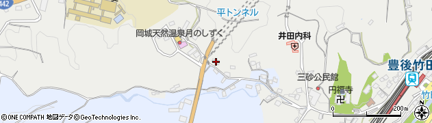 大分県竹田市会々3519-2周辺の地図