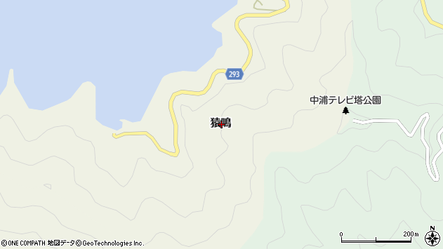 〒798-4126 愛媛県南宇和郡愛南町猿鳴の地図