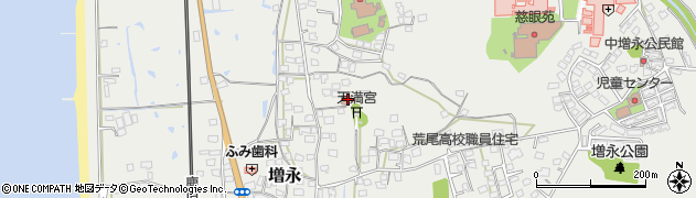 北増永公民館周辺の地図