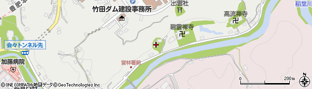 大分県竹田市会々2033周辺の地図