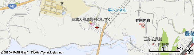 大分県竹田市会々3435-11周辺の地図