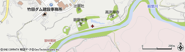 大分県竹田市会々2027-1周辺の地図