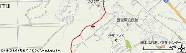 熊本県熊本市北区植木町宮原650周辺の地図
