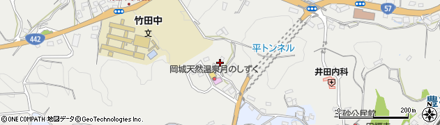 大分県竹田市会々3455周辺の地図