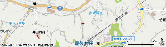 大分県竹田市会々2696周辺の地図