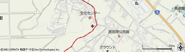 熊本県山鹿市鹿央町千田1418周辺の地図
