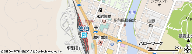 佐伯シティタクシー株式会社　事務所周辺の地図