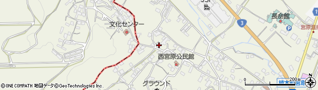 熊本県熊本市北区植木町宮原805周辺の地図