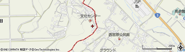熊本県山鹿市鹿央町千田1419周辺の地図