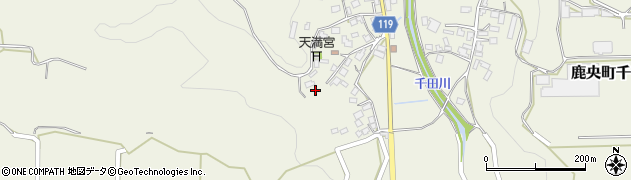 熊本県山鹿市鹿央町千田4011周辺の地図