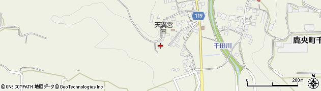熊本県山鹿市鹿央町千田4013周辺の地図