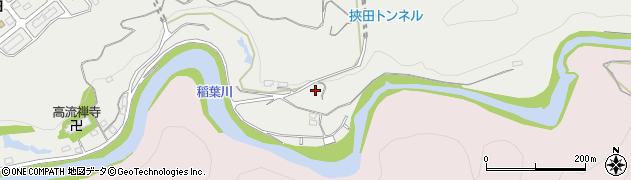 大分県竹田市挟田47周辺の地図