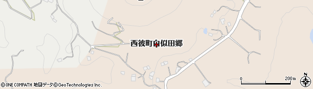 長崎県西海市西彼町白似田郷周辺の地図
